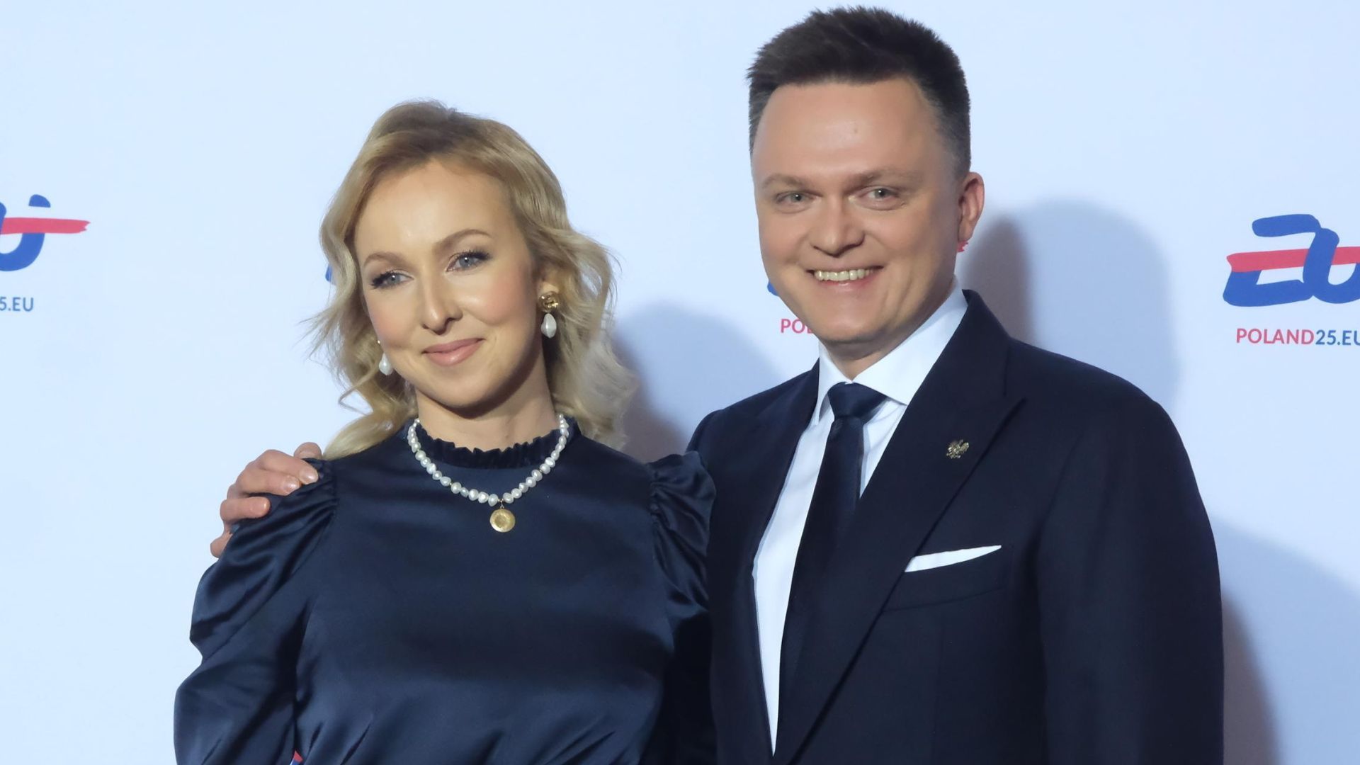Szymon Hołownia z żoną