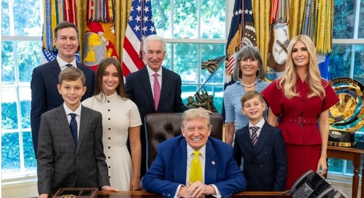 Tak wygląda 13-letnia wnuczka Trumpa. Przerosła już Ivankę i jest śliczna