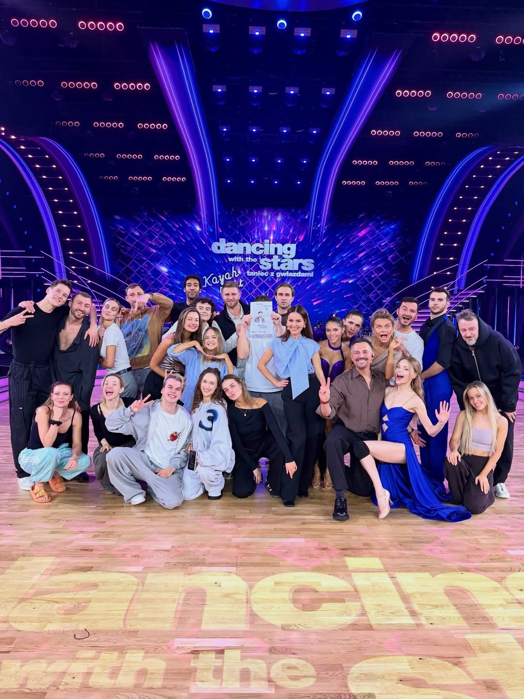 W ostatniej chwili musieli zmienić kroki. Na scenę "TzG" wbiegły dwie dodatkowe osoby. Chwycili Boczarską