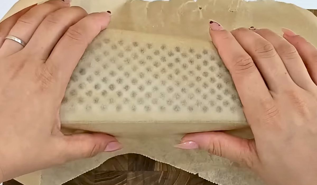 Papier do pieczenia na tarce
