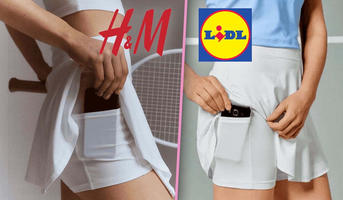 spódnica z Lidla jak z H&M