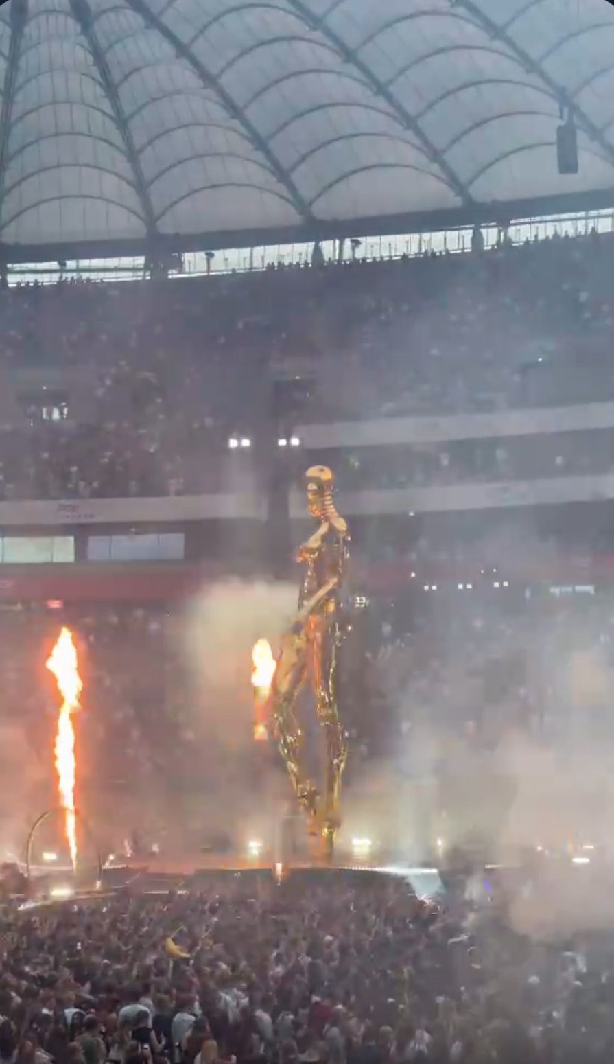 Dantejskie sceny na koncercie The Weeknd na stadionie w Warszawie. "Wynosili ludzi"