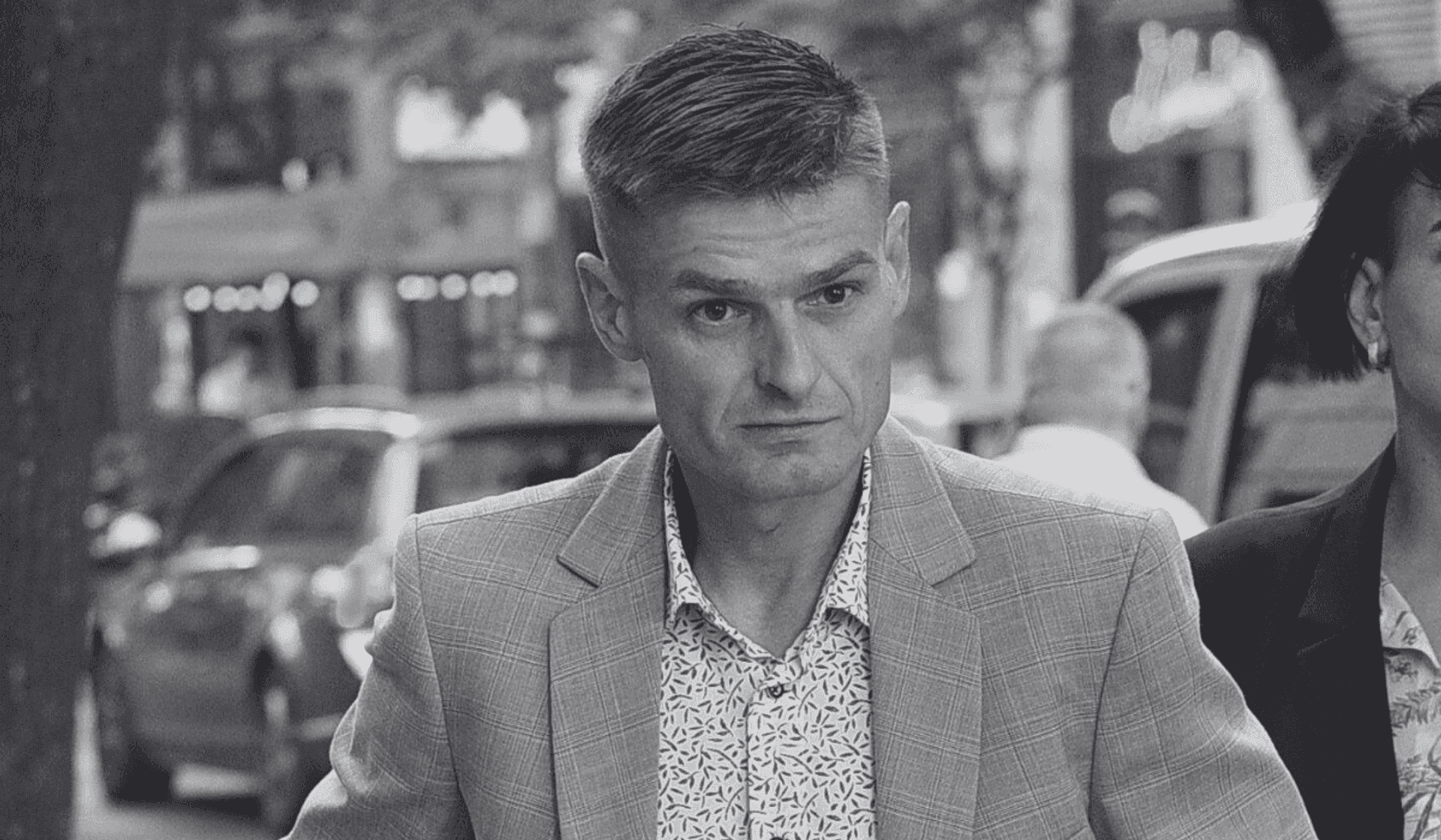 Tomasz Komenda i jego partnerka