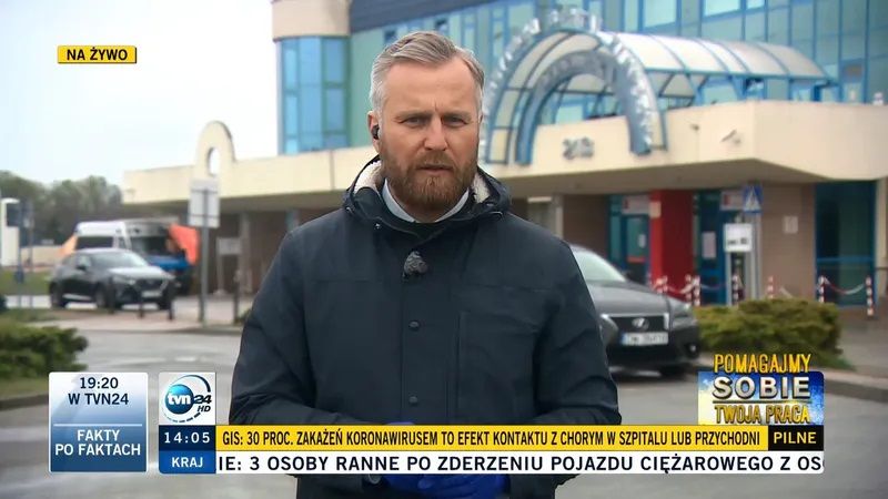 Tomasz Mildyn, fot. kadr TVN24