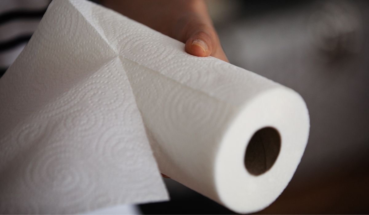 Trik na ręcznik papierowy