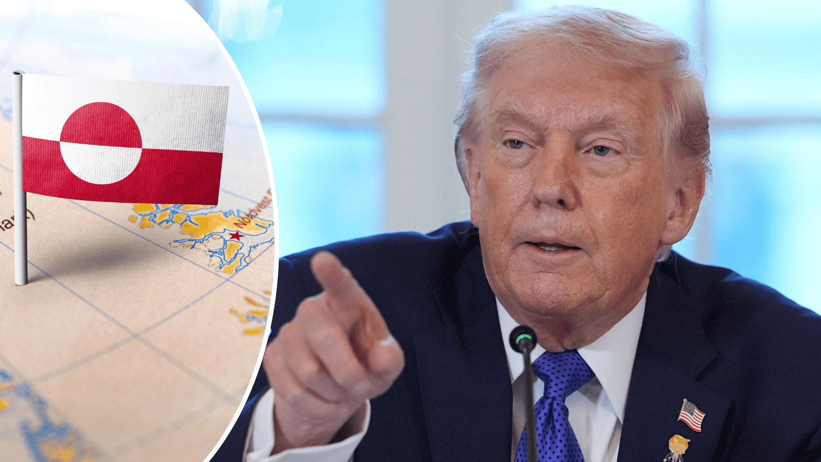 Trump zapowiada przejęcie Grenlandii. Niepokojące słowa prezydenta USA