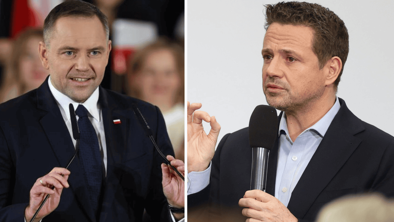 Trzaskowski, Nawrocki, fot. KAPiF