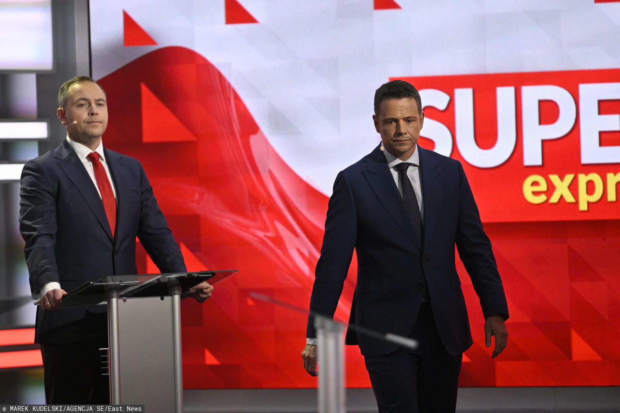 Trzaskowski i Nawrocki