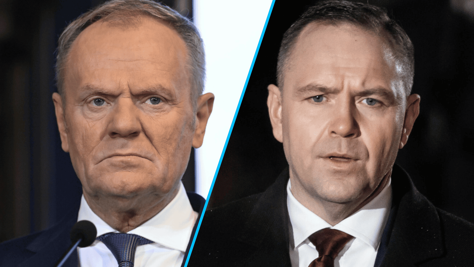 Donald Tusk, Karol Nawrocki