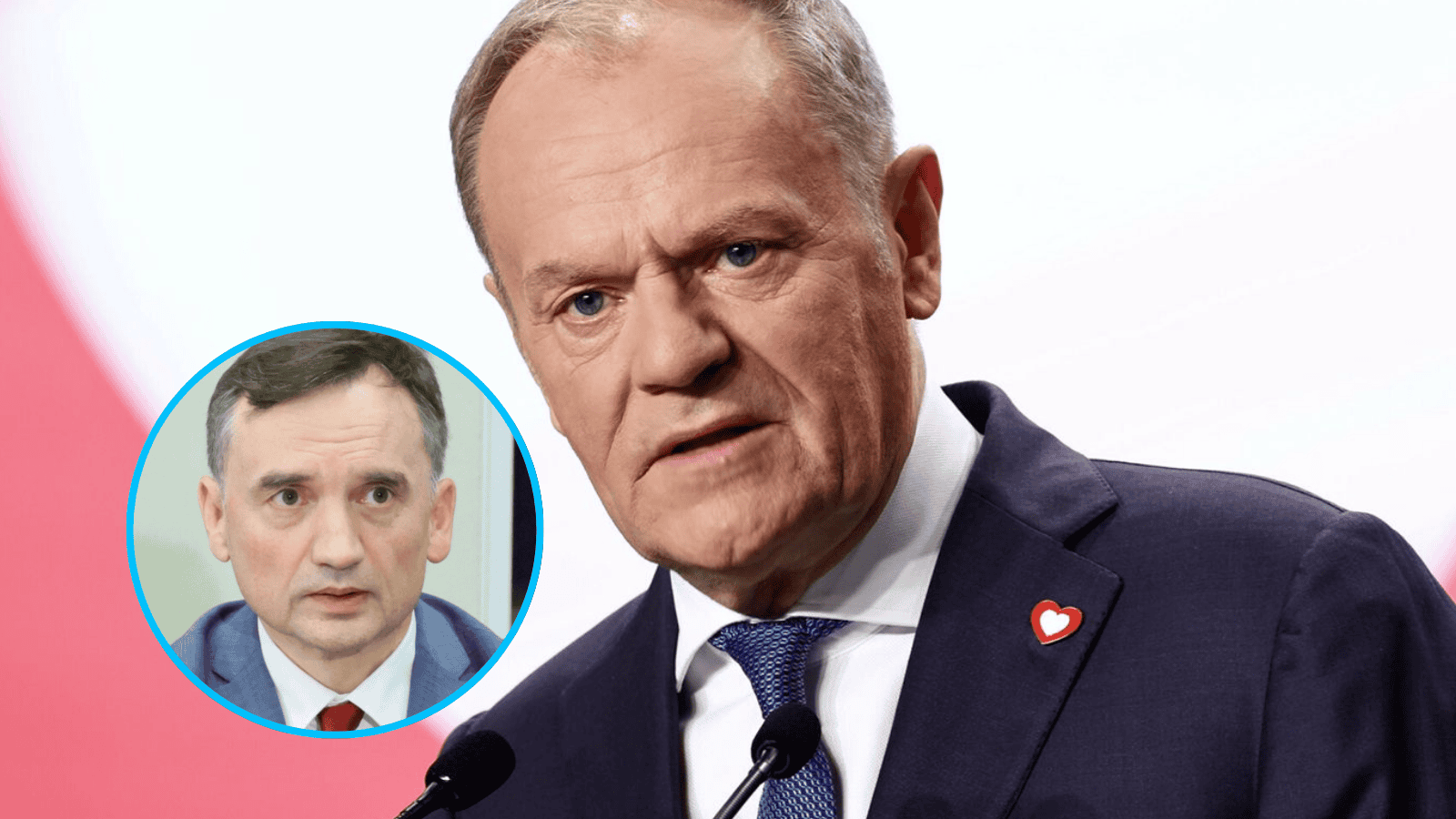 Donald Tusk, Zbigniew Ziobro, fot. Anita Walczewska/East News, Wojciech Olkusnik/East News