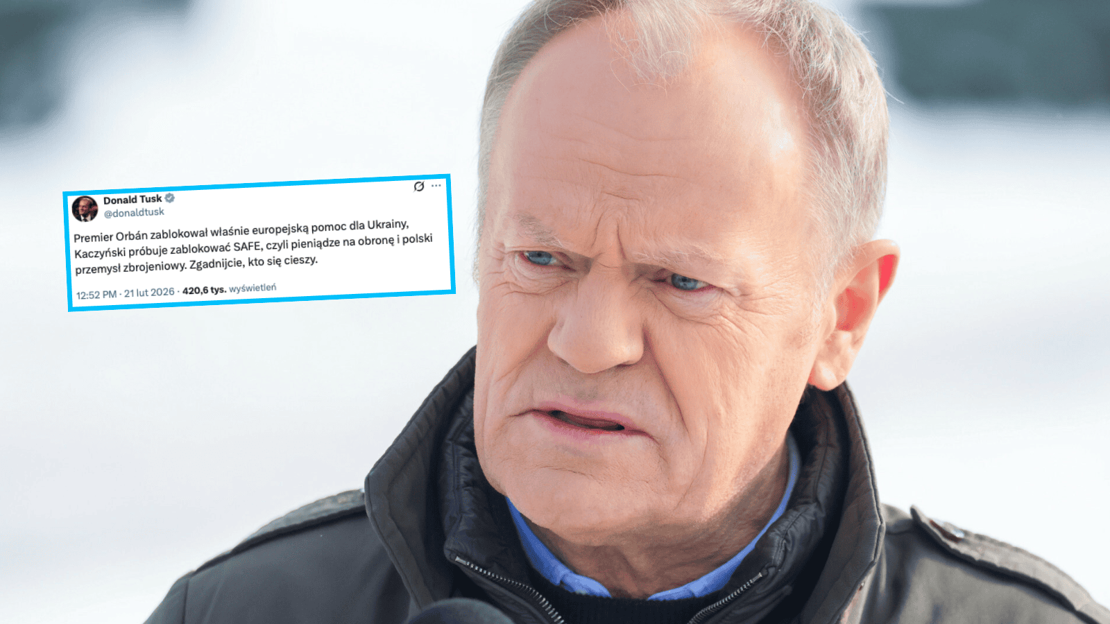 Donald Tusk, fot. Adam Burakowski/East News, Donald Tusk/X