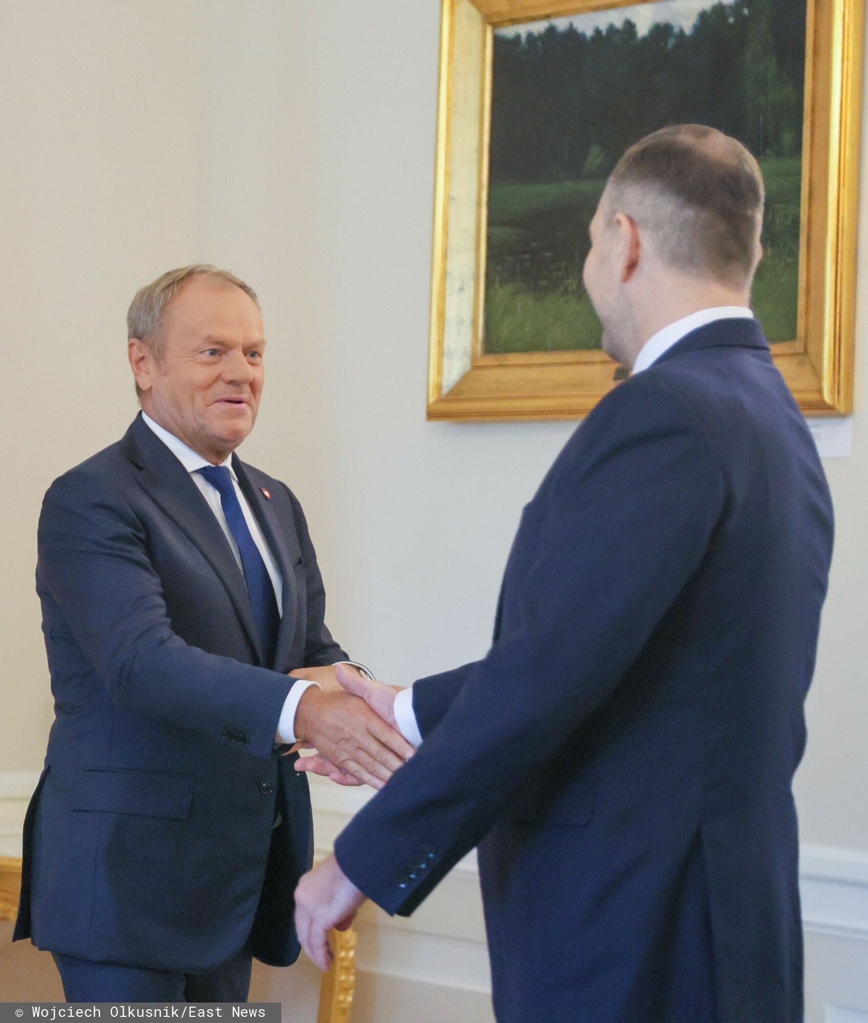 Donald Tuska, Karol Nawrocki