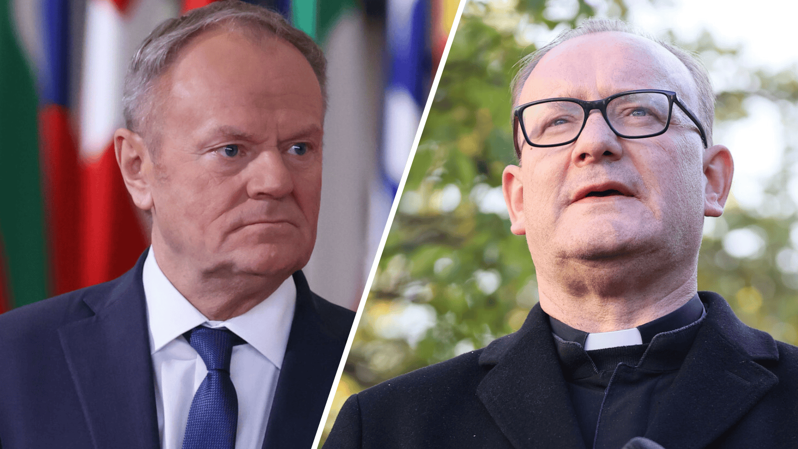 Ksiądz Nawrockiego bezlitosny dla Tuska. "Jakbyś ich uderzył w twarz"