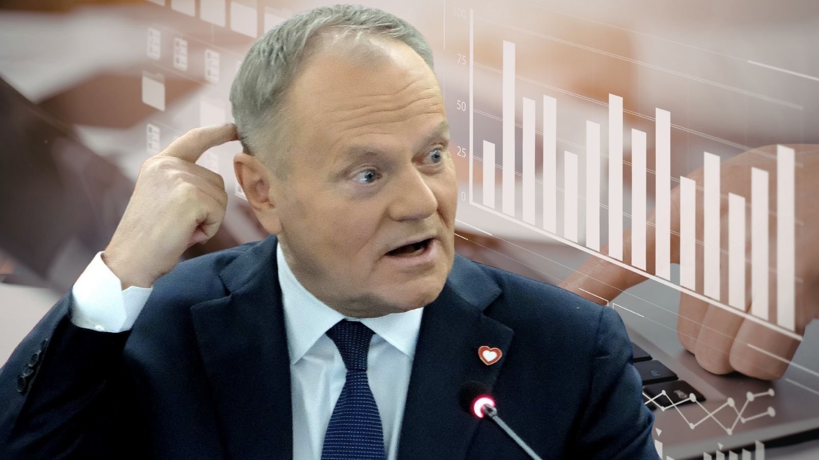 Donald Tusk, sondaż