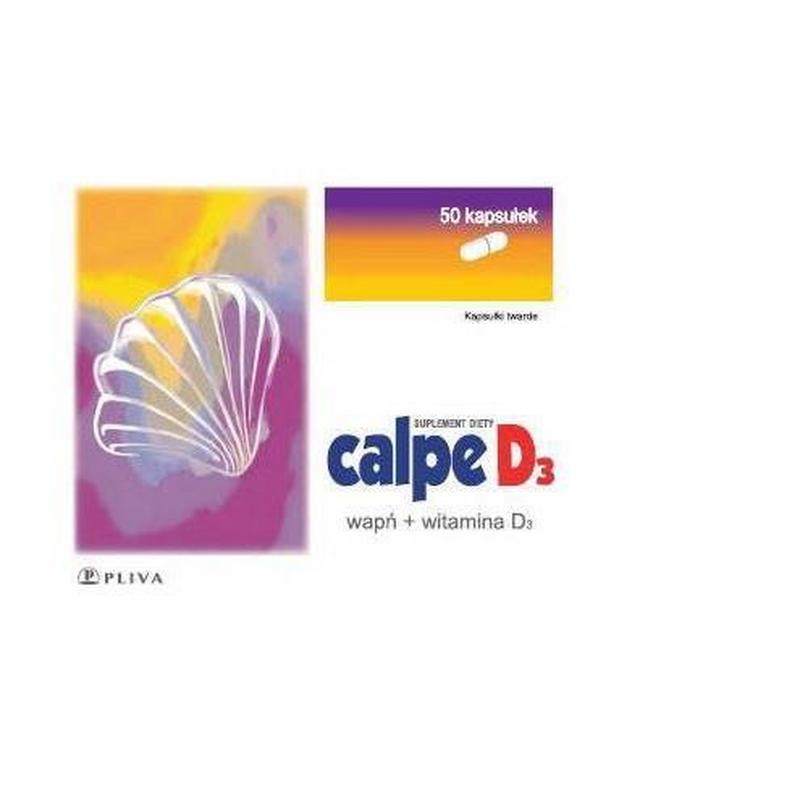 Calpe D3 - ulotka, wskazania i przeciwwskazania, dawkowanie