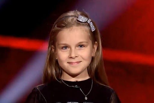 Uczestniczka “The Voice Kids”, fot. TVP