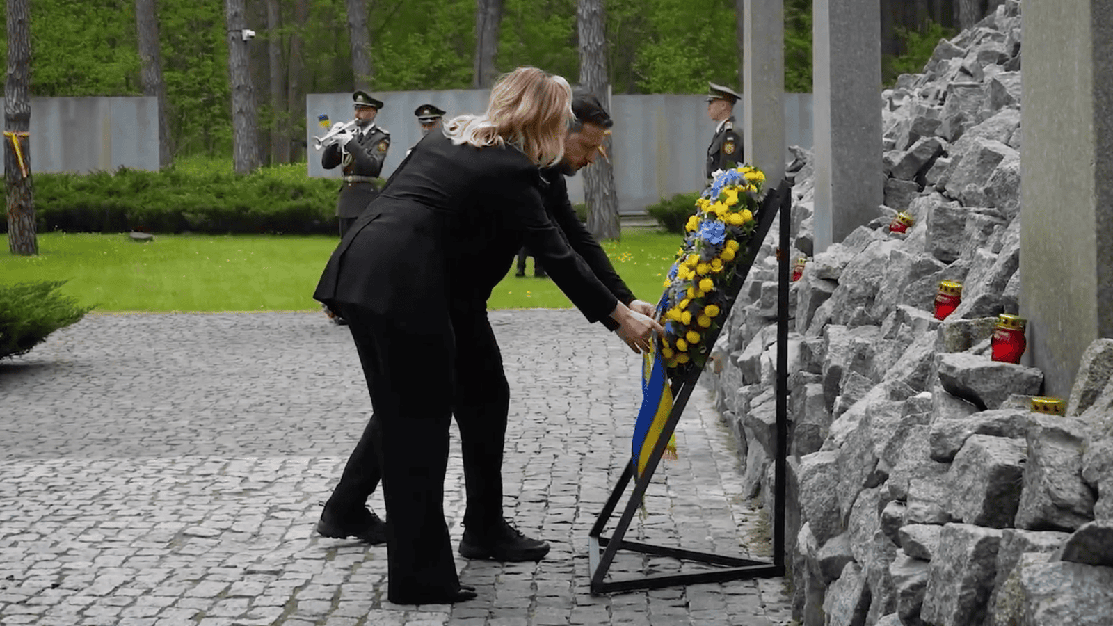 Wołodymyr Zełenski i Ołena Zełenska