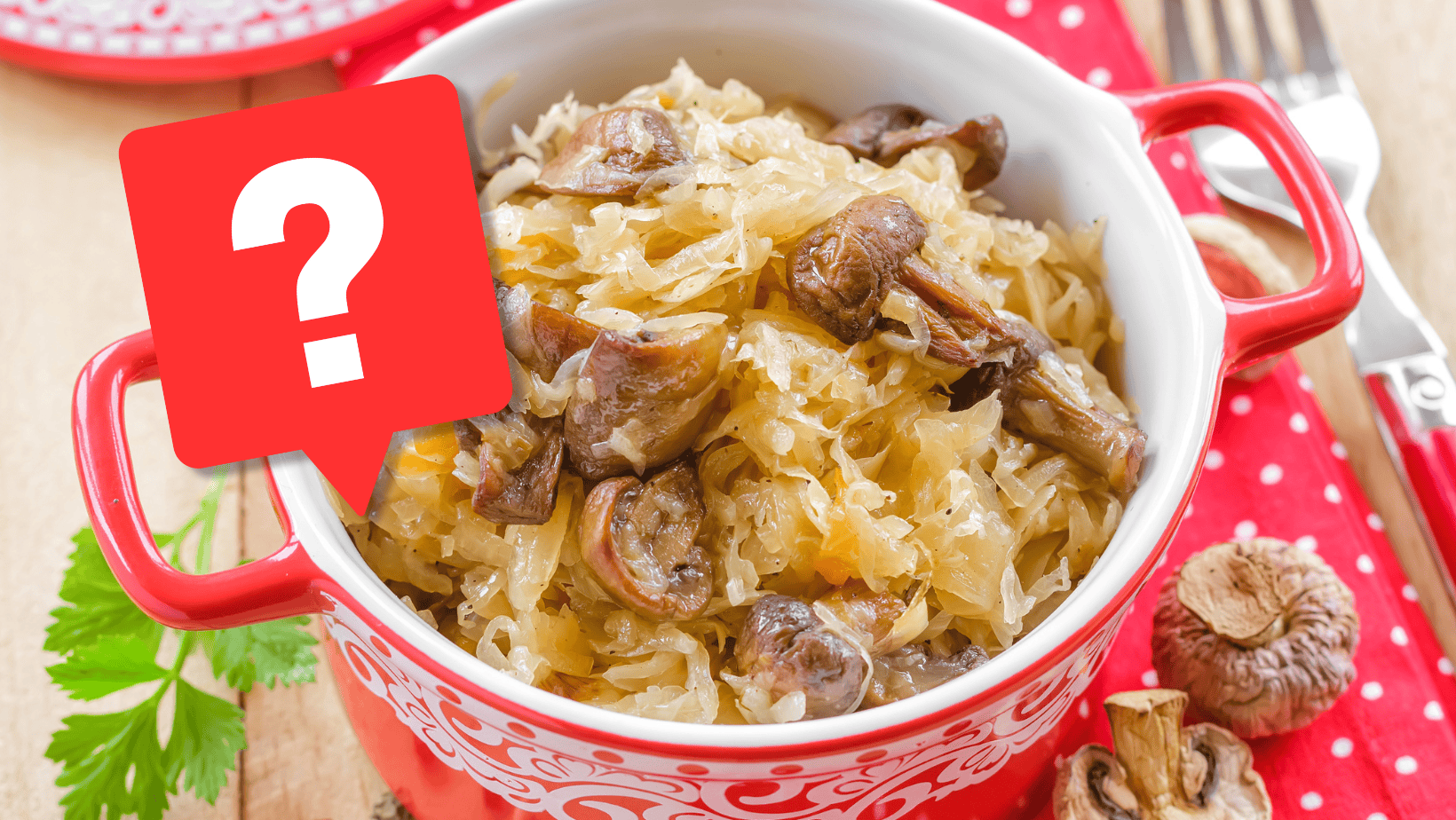 W tym roku na święta zamiast soli do kapusty dodaj to. Smak będzie lepszy, a danie zdrowsze