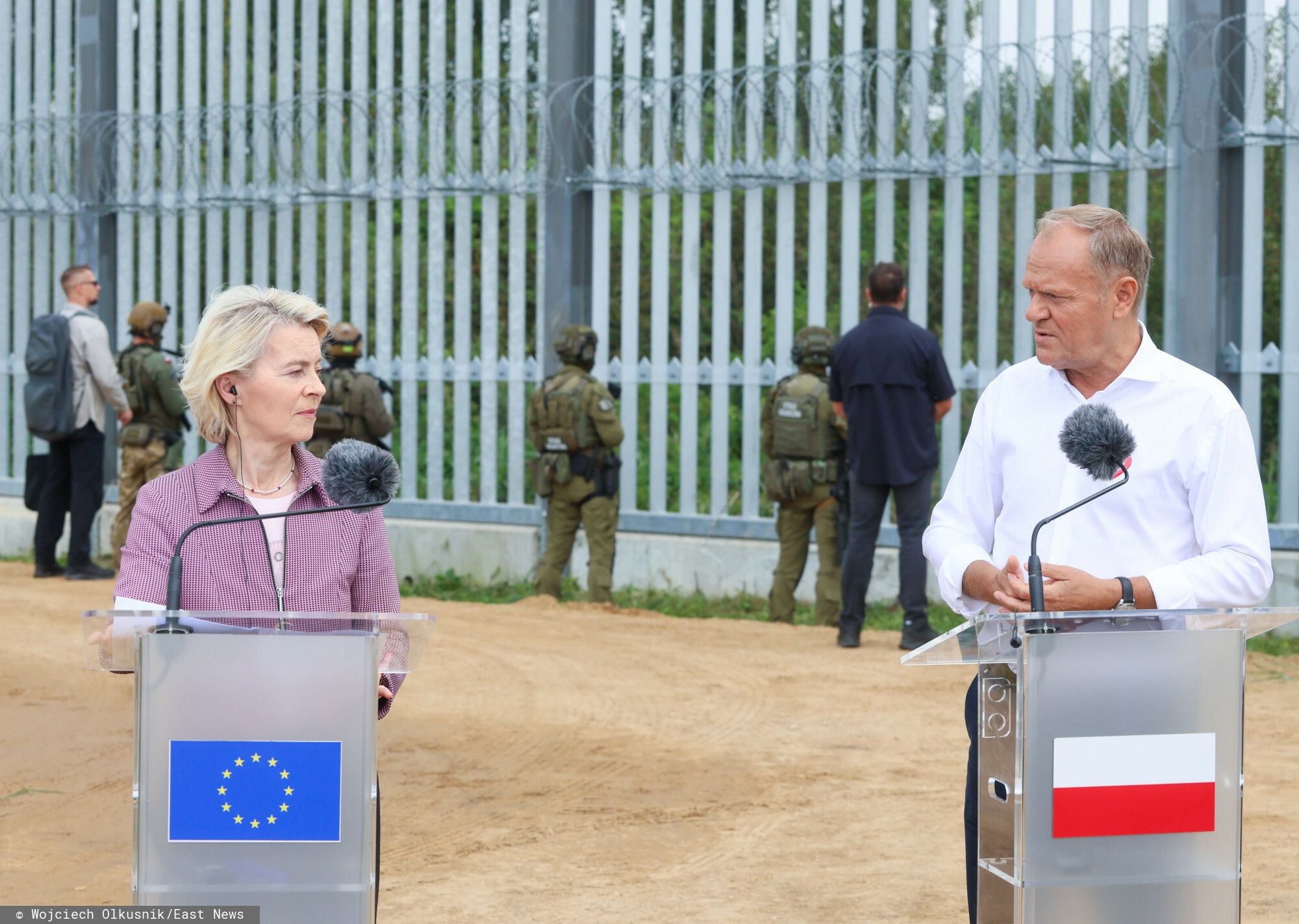 Ursula von der Leyen, Donald Tusk