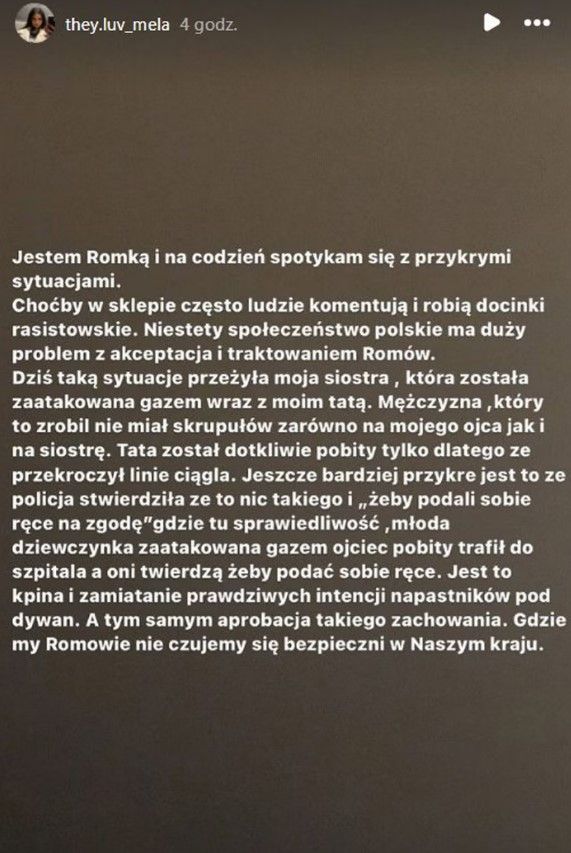 Viki Gabor, atak w Warszawie, oświadczenie jej siostry, reakcja policji, co się wydarzyło