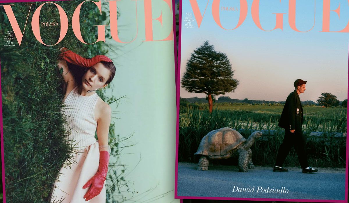 Sanah i Dawid Podsiadło na okładkach Vogue'a