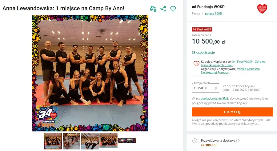 Finał WOŚP już za chwilę, a aukcje gwiazd biją rekordy. Takie kwoty padły