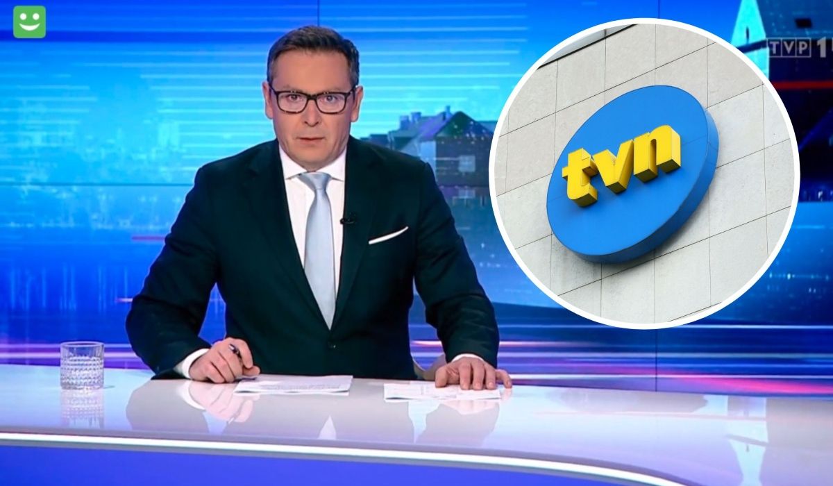 logo TVN, screen z "Wiadomości"