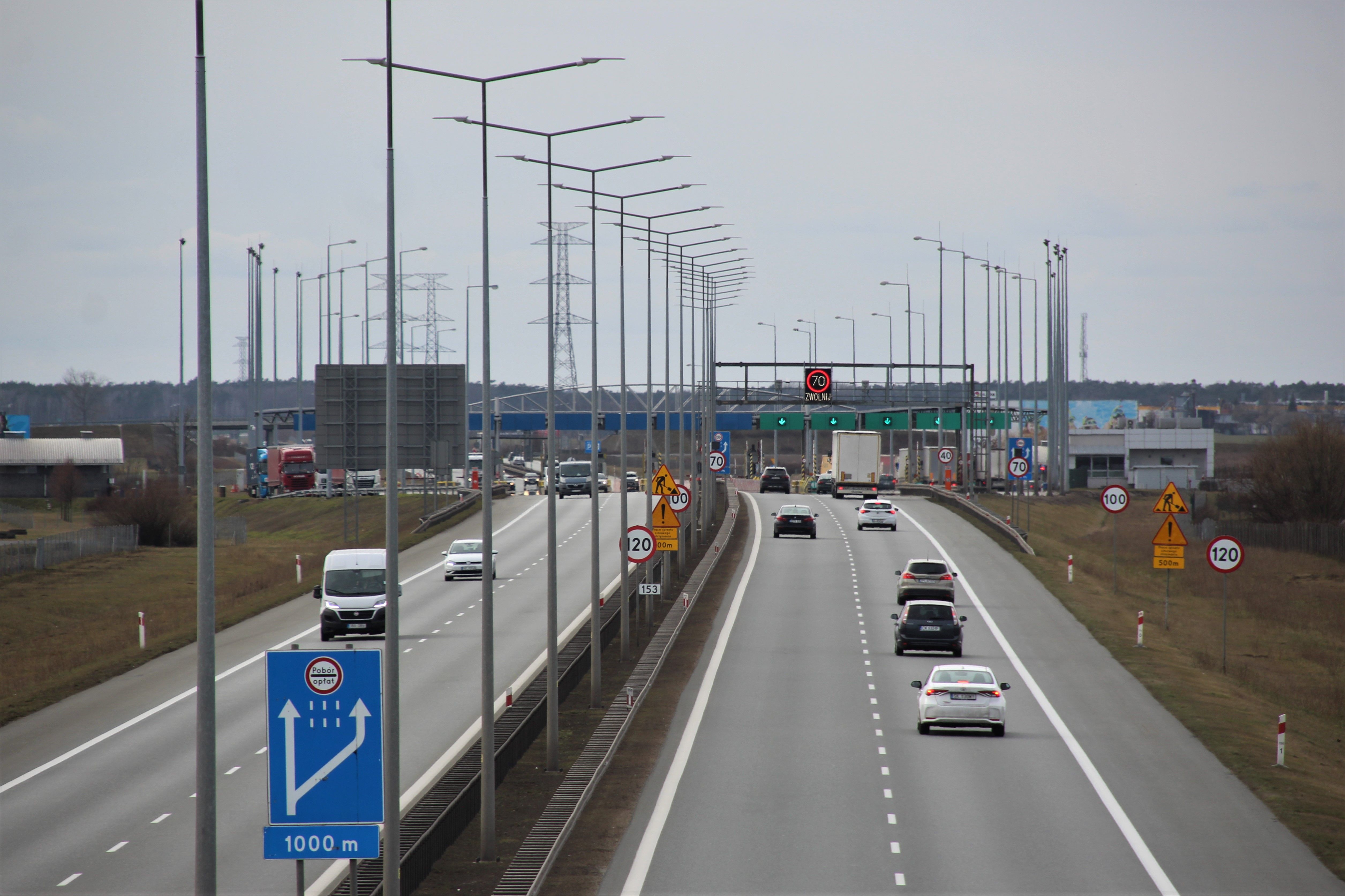 Autostrada A2, PPO Gołuski
