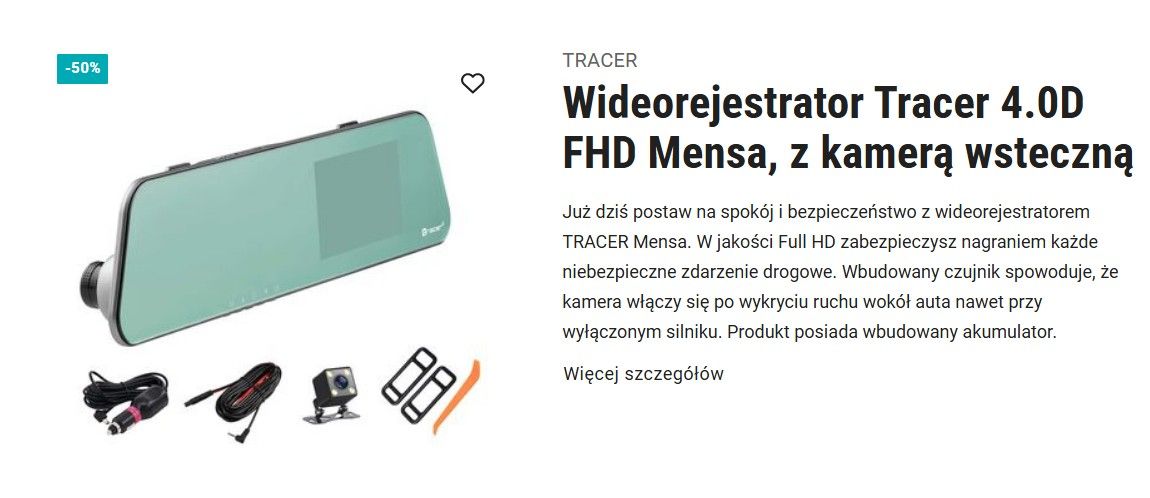 Wideorejestrator Biedronka