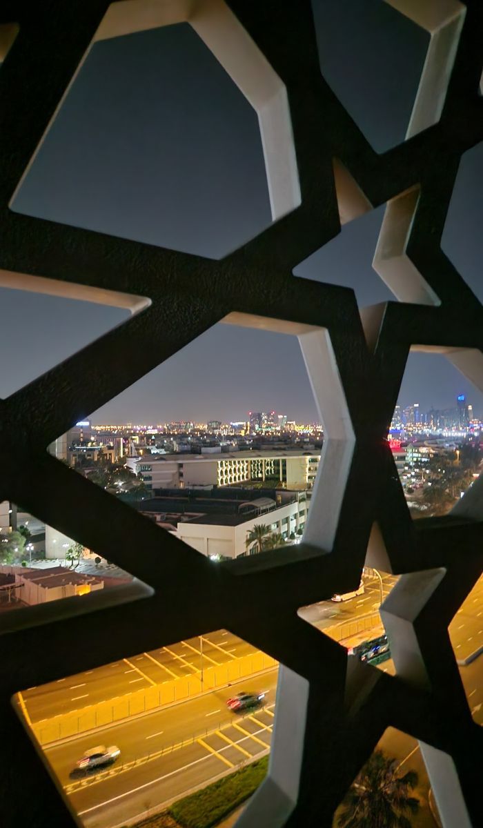 Widok z hotelu w Dubaju - Klaudia Zawistowska.jpg
