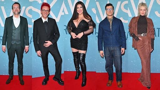 Gwiazdy na premierze filmu „Wielka Warszawska”. Wiśniewski, Damięcki, Węgrowska