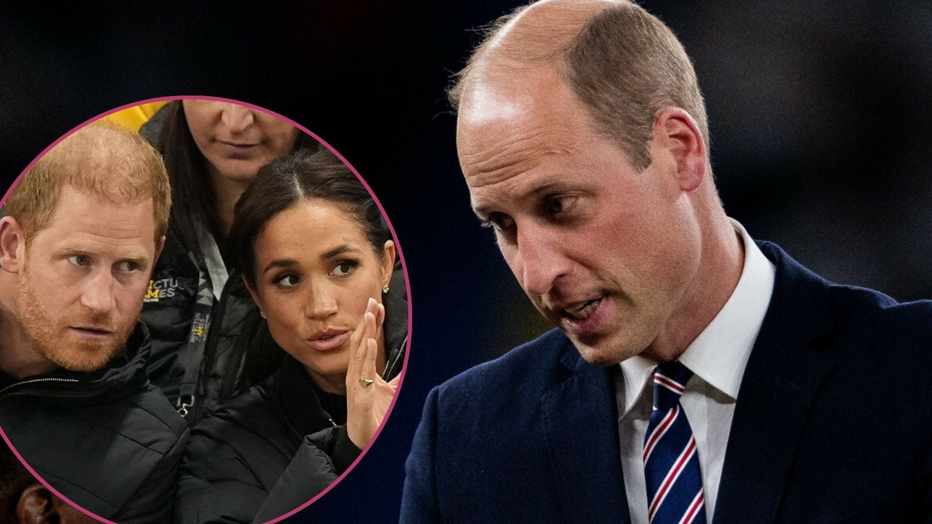 William, Harry, Meghan