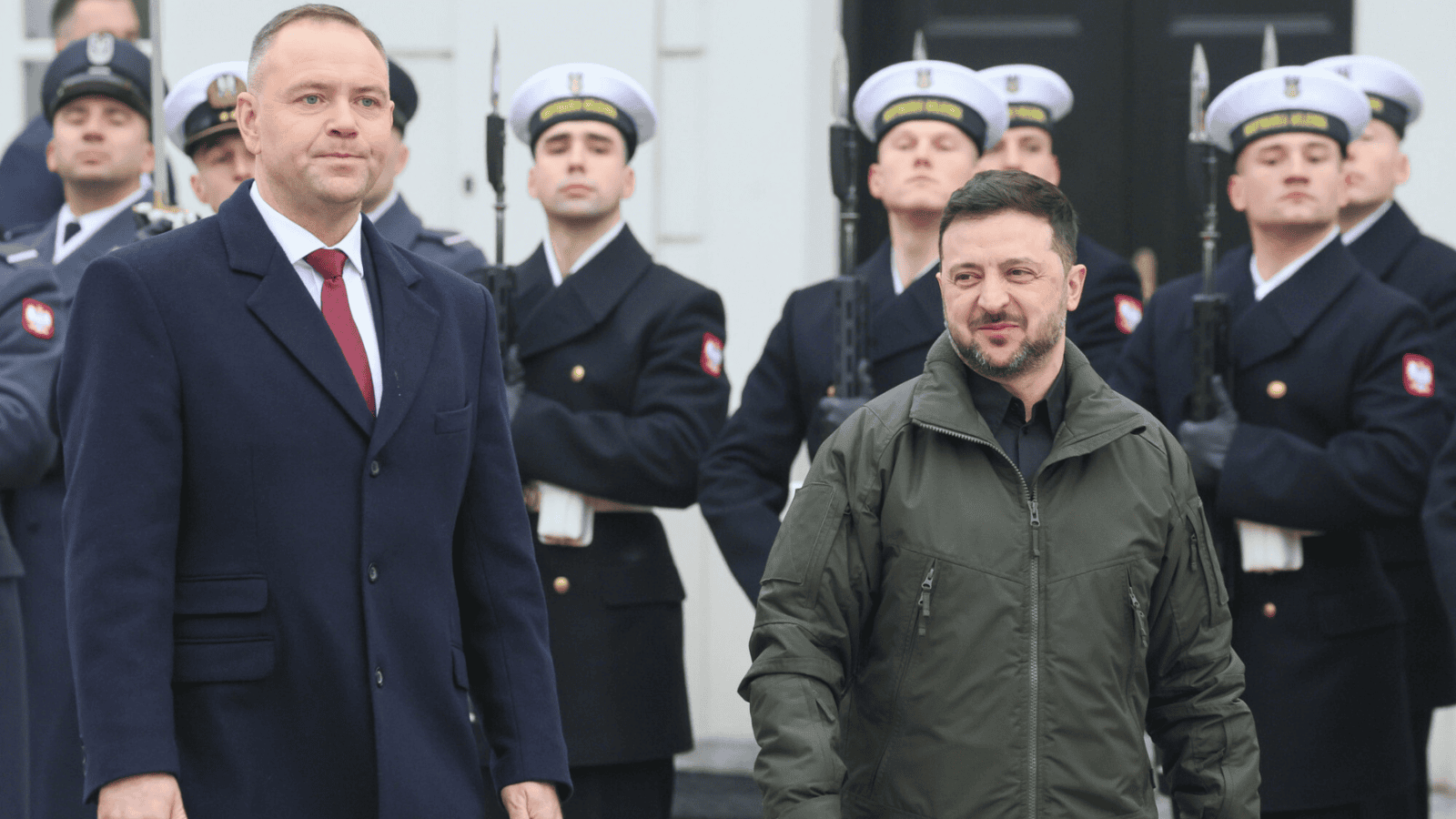 Nie będzie konferencji prasowej po spotkaniu Tuska z Zełenskim