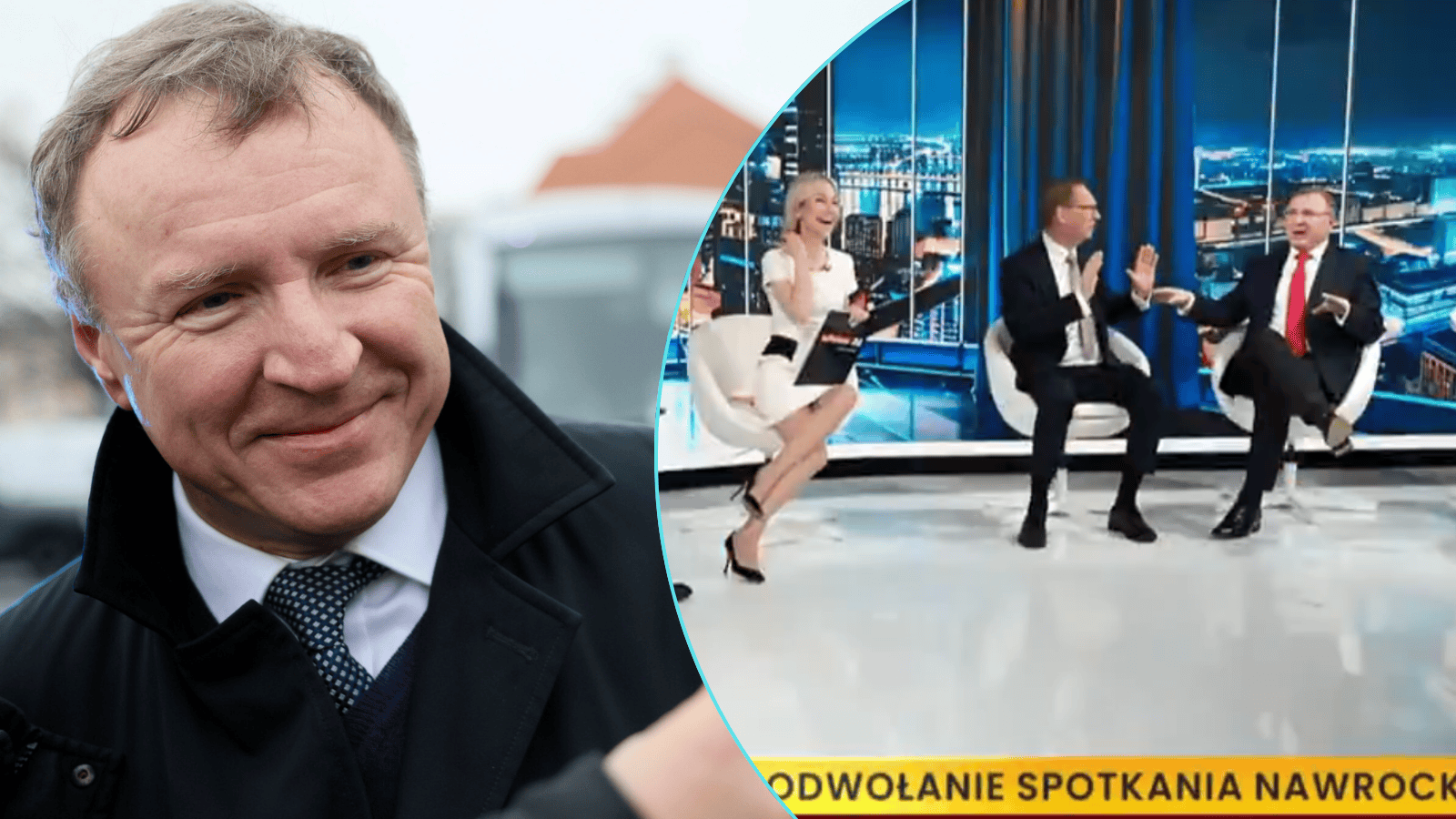 Po tych słowach Kurskiego zapanowała wrzawa. Prowadząca nie mogła nad nimi zapanować