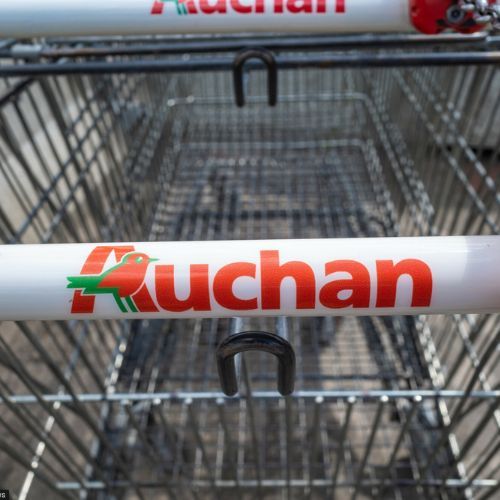 Wózek sklepowy Auchan