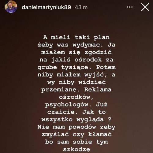 Wpis Daniela Martyniuka