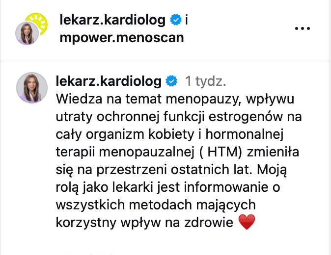 Kobiety wciąż boją się HTM. Kardiolożka tłumaczy, dlaczego nowoczesne metody ratują życie