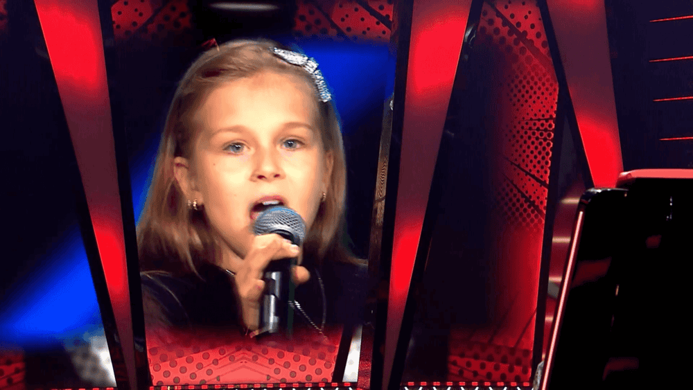 Wróciła do „The Voice Kids” po czterech latach, fot. kadr z programu „The Voice Kids” prod. TVP 3.png
