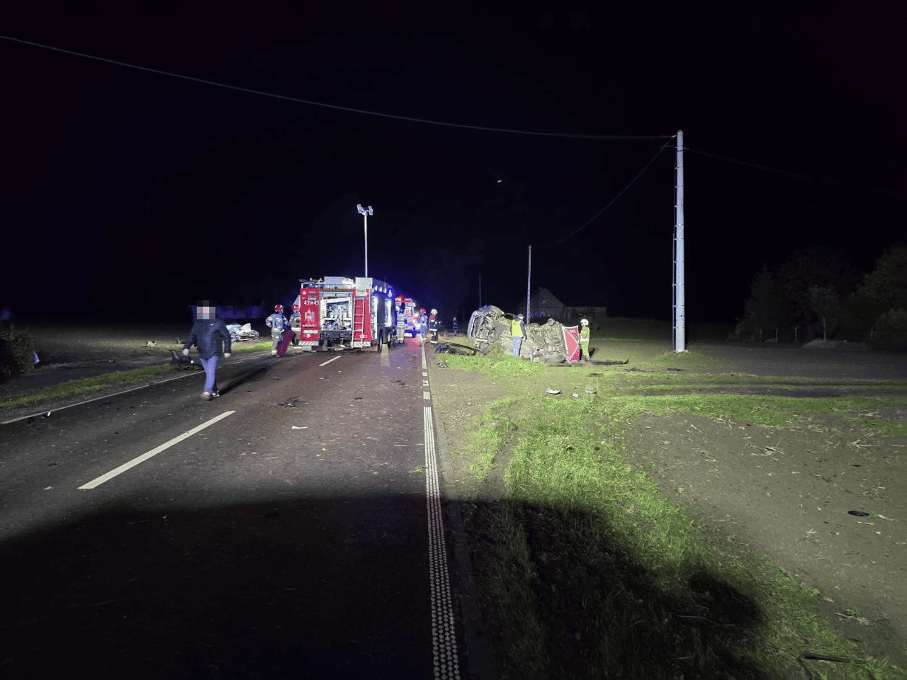 Wypadek w Podzamku Golubskim