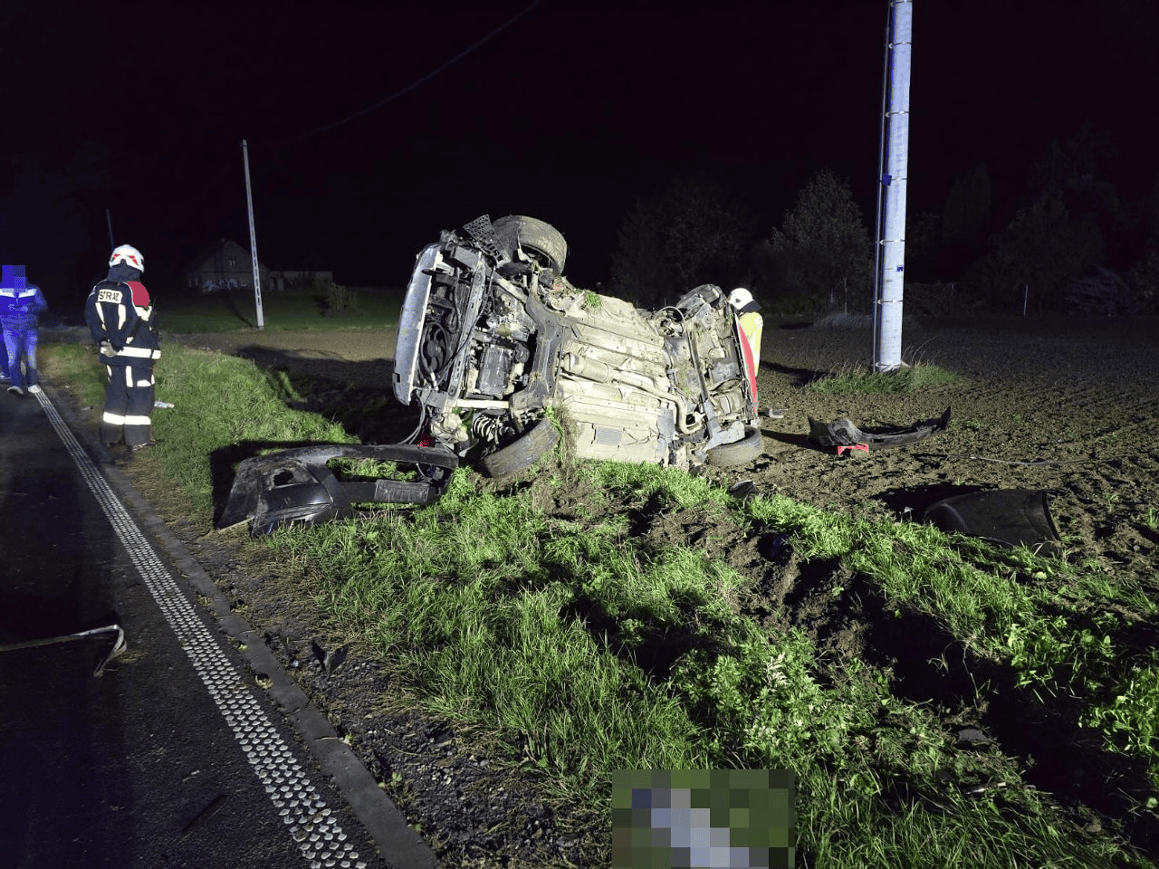 Wypadek w Podzamku Golubskim