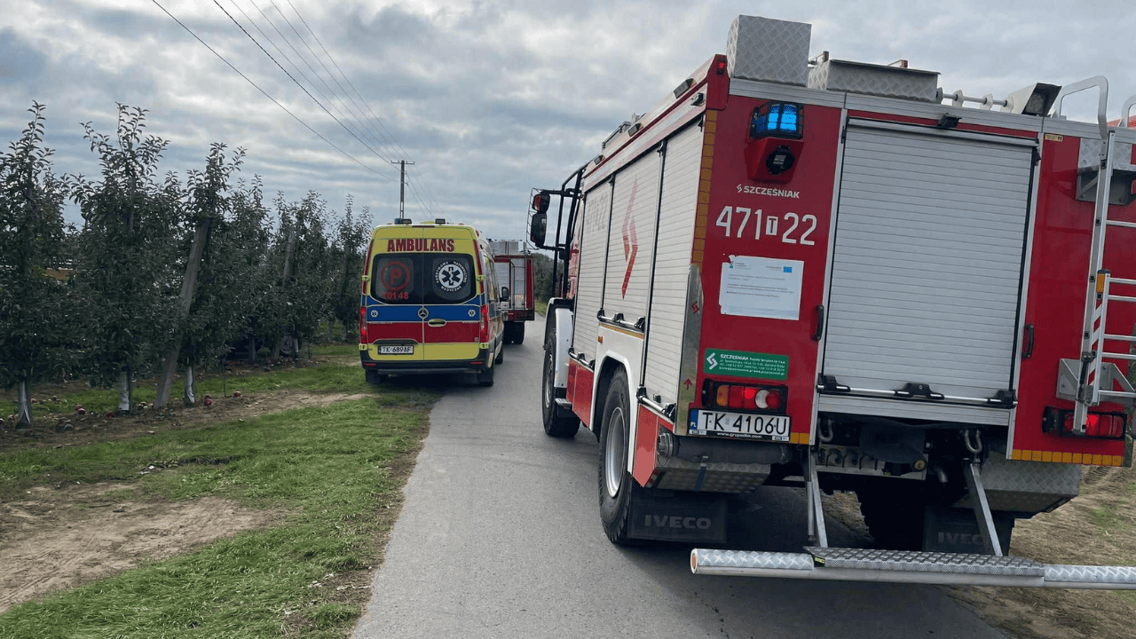 Tragedia podczas pracy w sadzie. Okoliczności śmierci są wstrząsające