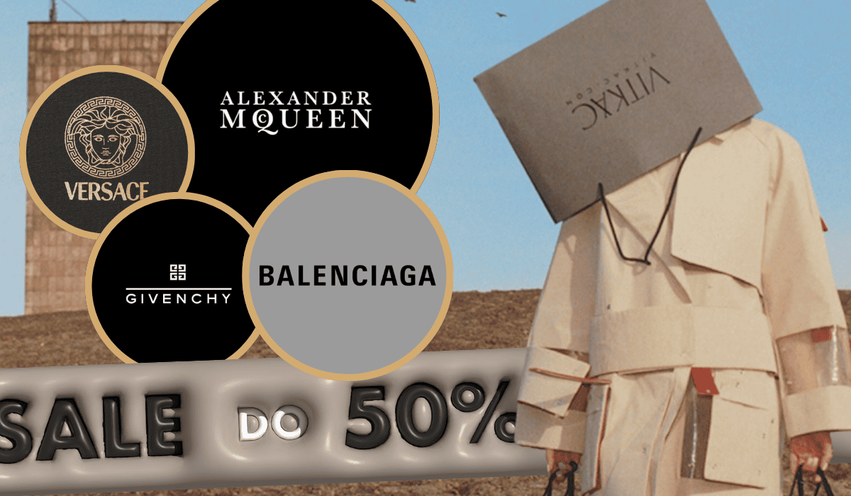 Vitkac wyprzedaje najlepsze marki! Balenciaga za półdarmo, Versace od 140 zł, a McQueen w cenie Zary