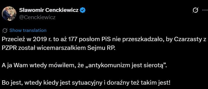 Wbił bolesną szpilę PiS. Wystarczyło jedno głosowanie