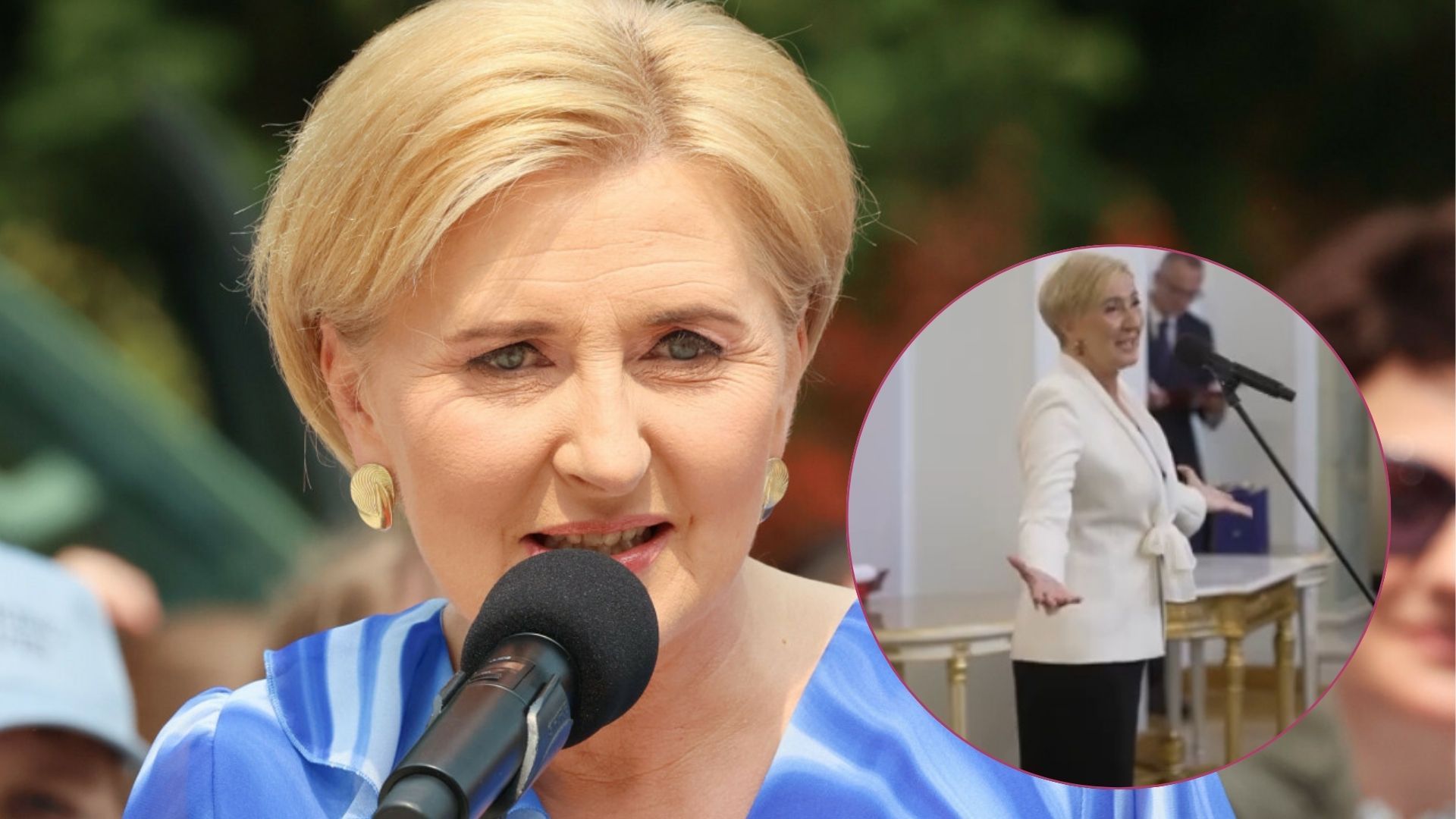 Agata Duda przemówiła na koniec kadencji. Takie słowa padły z ust milczącej dotąd Pierwszej Damy