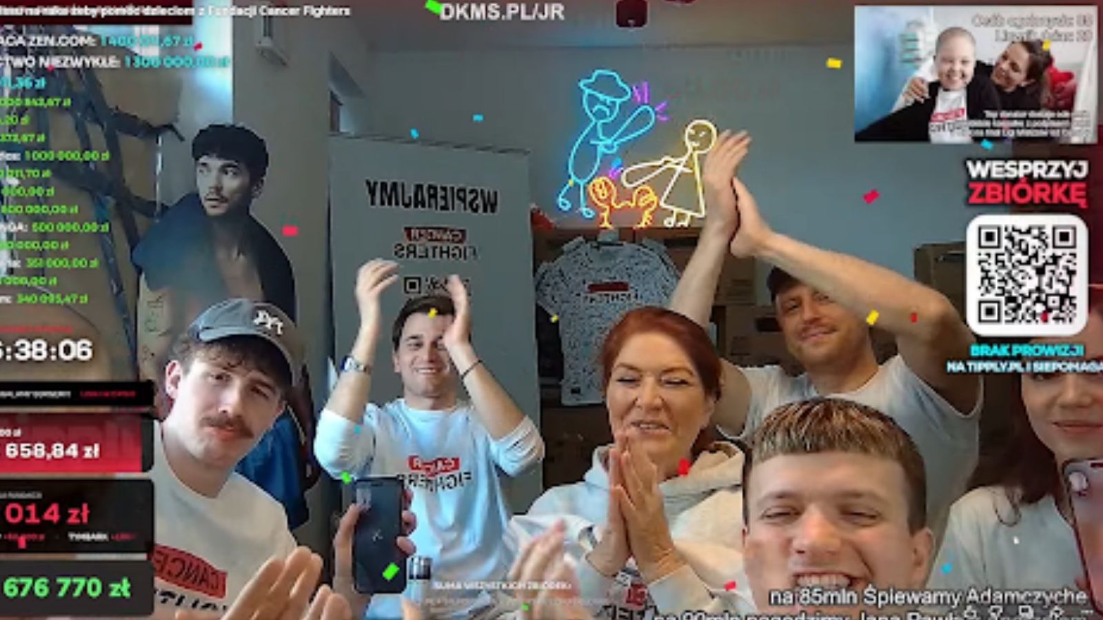 Katarzyna Dowbor o poranku zjawiła się na live charytatywnym Łatwoganga. Nagle pękł kolejny rekord