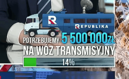 Zbiórka na wóz transmisyjny