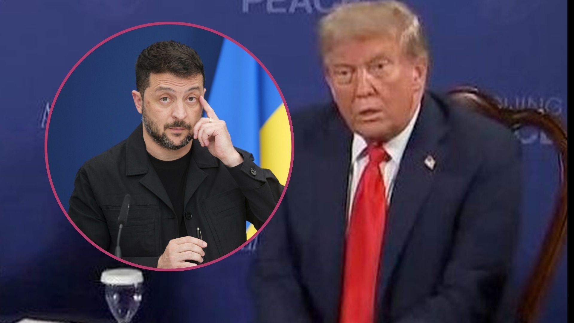 Zełenski, Trump