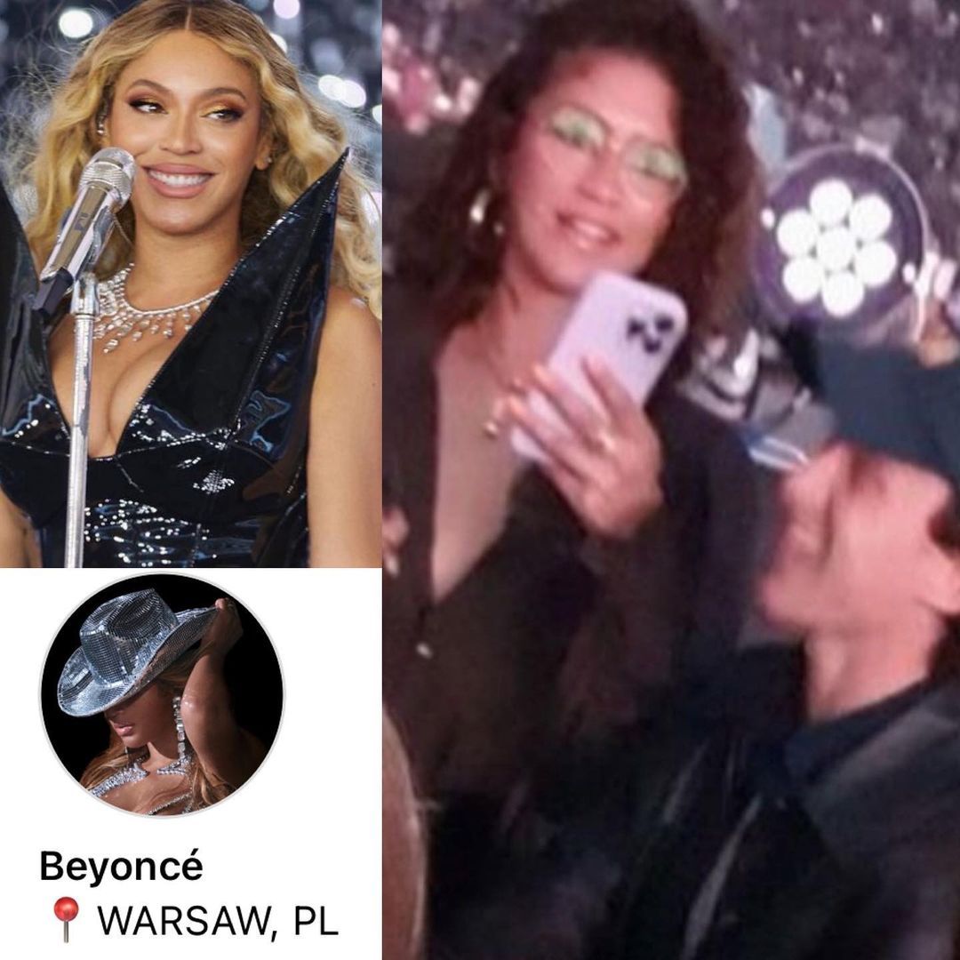 Zendaya i Tom Holland na koncercie Beyonce w Polsce