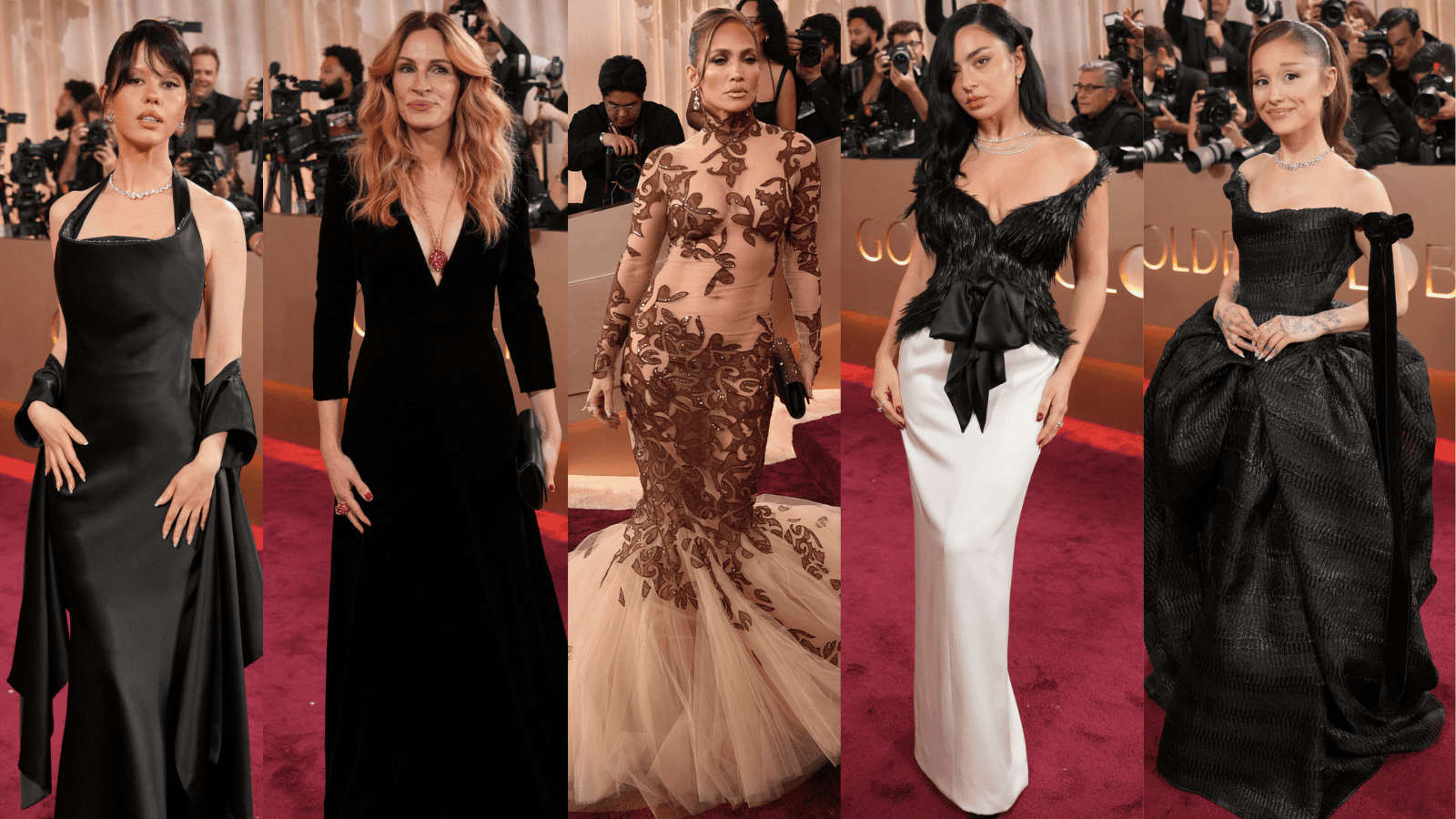 Złote Globy 2026: Tak gwiazdy zaprezentowały się na czerwonym dywanie. Dominuje jeden element