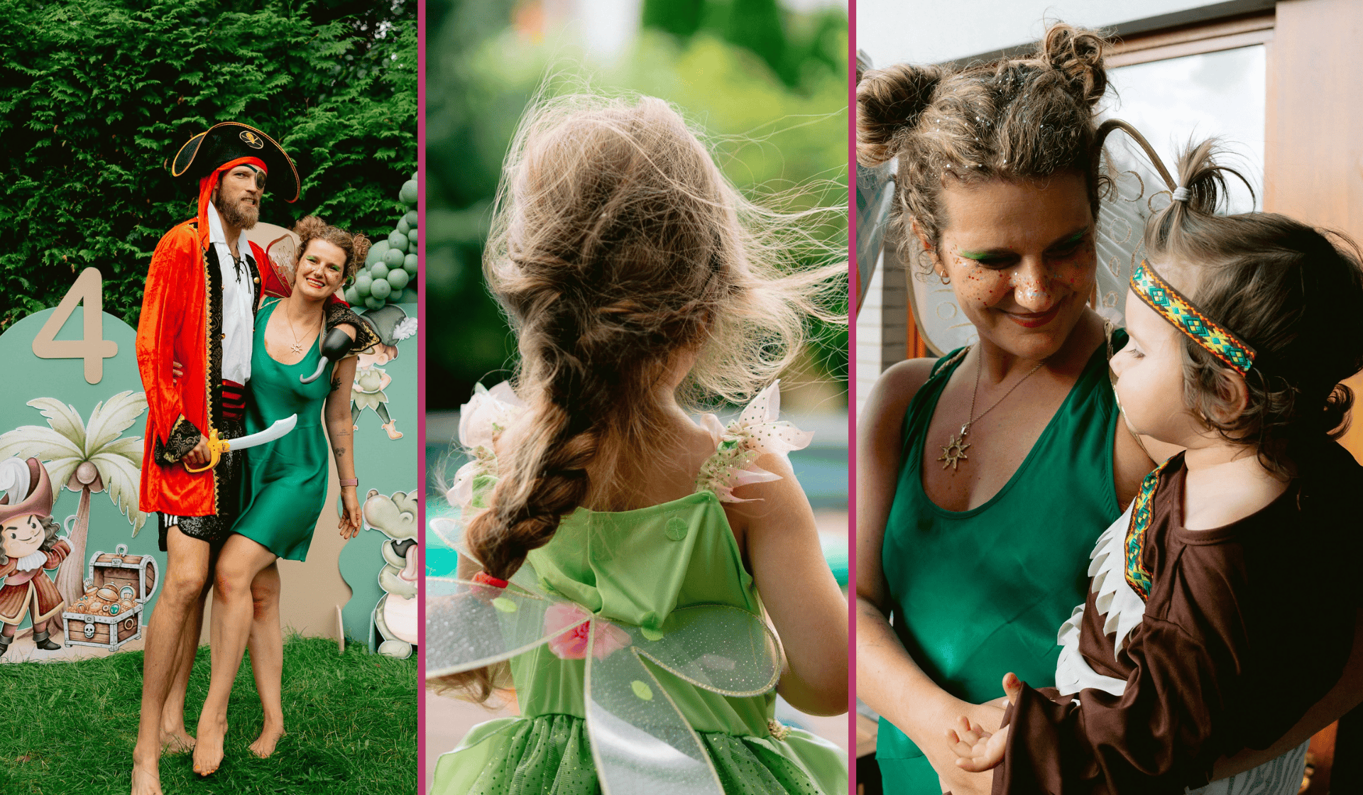 Zborowska i Wrona przebrali się na urodziny córeczki. Bajkowa impreza zachwyca